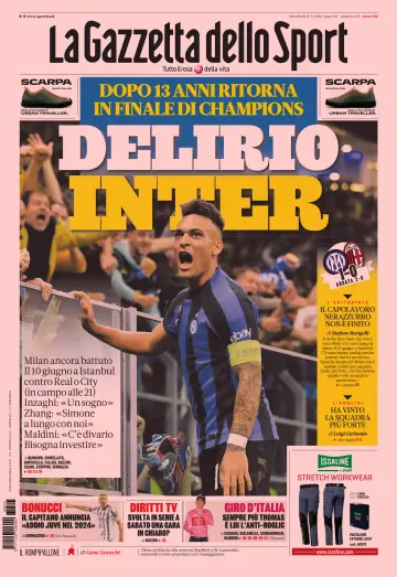 La Gazzetta dello Sport - Cagliari - 17 May 2023