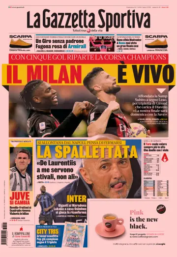 La Gazzetta dello Sport - Cagliari - 21 May 2023