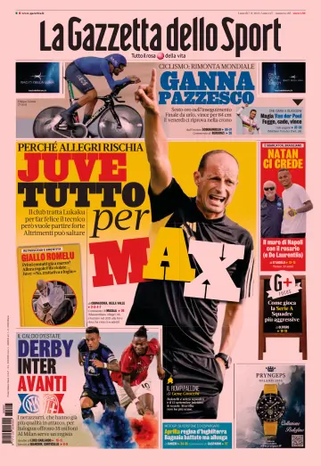 La Gazzetta dello Sport - Cagliari - 7 Aug 2023