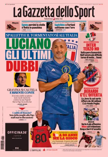 La Gazzetta dello Sport - Cagliari - 17 Aug 2023