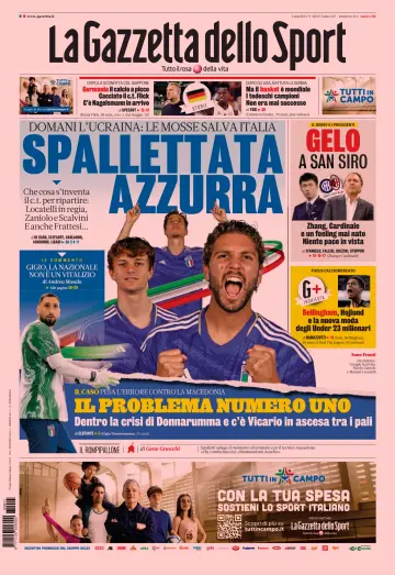 La Gazzetta dello Sport - Cagliari - 11 Sep 2023