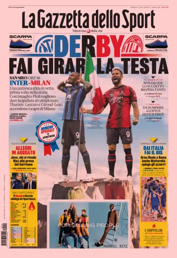 La Gazzetta dello Sport - Cagliari - 16 Sep 2023