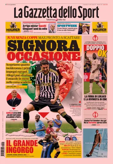 La Gazzetta dello Sport - Cagliari - 22 Sep 2023