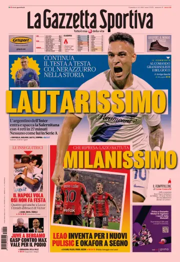 La Gazzetta dello Sport - Cagliari - 1 Oct 2023