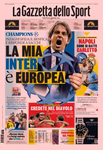 La Gazzetta dello Sport - Cagliari - 3 Oct 2023