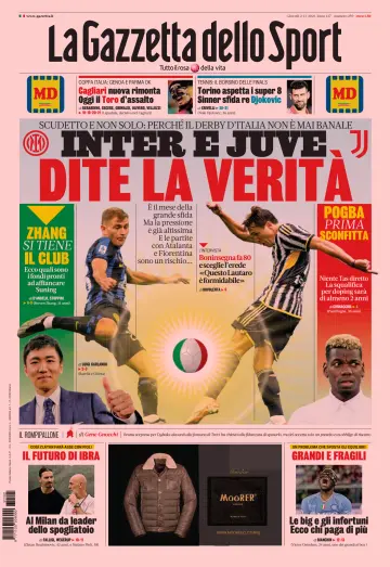 La Gazzetta dello Sport - Cagliari - 2 Nov 2023