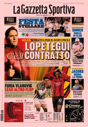 La Gazzetta dello Sport - Cagliari - 28 abr. 2024