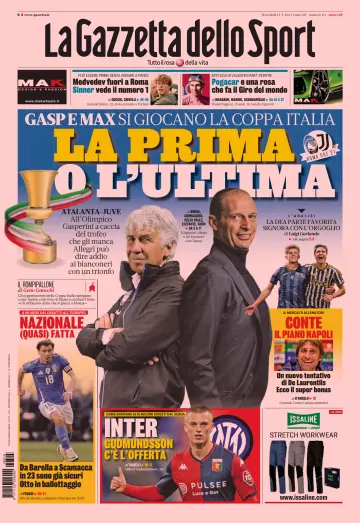 La Gazzetta dello Sport - Cagliari - 15 May 2024