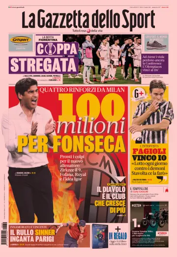 La Gazzetta dello Sport - Cagliari - 30 May 2024