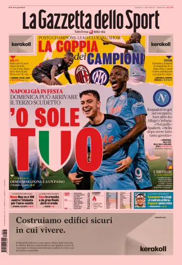 La Gazzetta dello Sport - Lombardia - 24 Apr 2023