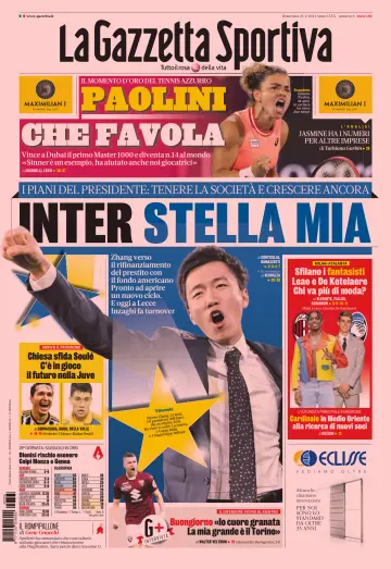 La Gazzetta dello Sport - Verona - 25 Feb 2024