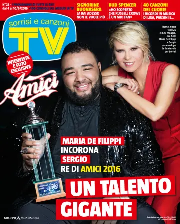 TV Sorrisi e Canzoni - 31 May 2016