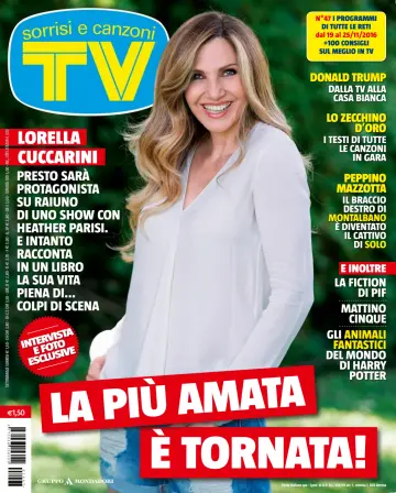 TV Sorrisi e Canzoni - 15 11월 2016