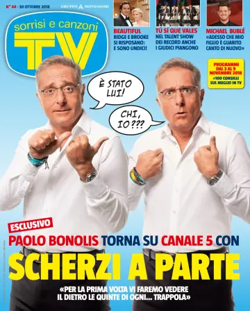 TV Sorrisi e Canzoni - 30 10월 2018