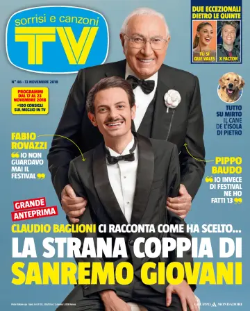 TV Sorrisi e Canzoni - 13 11월 2018