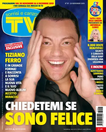 TV Sorrisi e Canzoni - 26 11월 2019