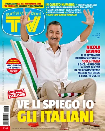 TV Sorrisi e Canzoni - 30 Aug 2022