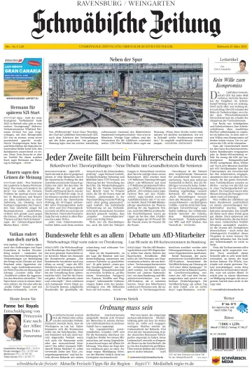 Schwäbische Zeitung (Ravensburg / Weingarten) - 13 Mar 2024