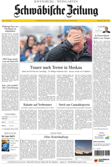 Schwäbische Zeitung (Ravensburg / Weingarten) - 25 Mar 2024