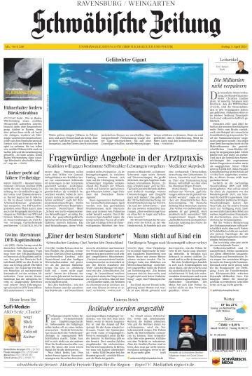 Schwäbische Zeitung (Ravensburg / Weingarten) - 05 四月 2024