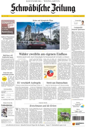 Schwäbische Zeitung (Ravensburg / Weingarten) - 11 四月 2024