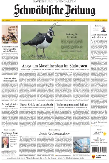 Schwäbische Zeitung (Ravensburg / Weingarten) - 12 avr. 2024