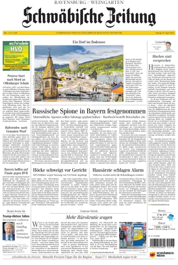 Schwäbische Zeitung (Ravensburg / Weingarten) - 19 Apr 2024