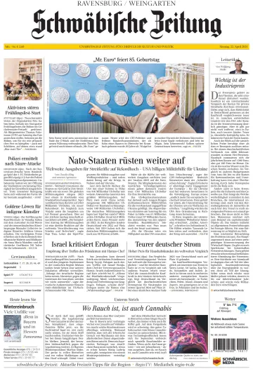 Schwäbische Zeitung (Ravensburg / Weingarten) - 22 4月 2024