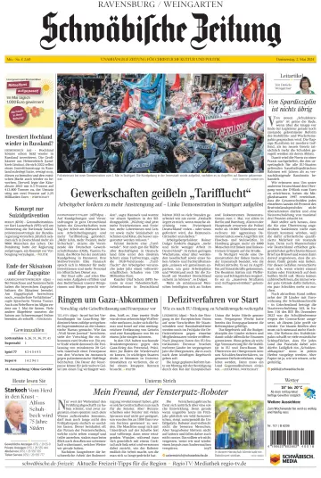 Schwäbische Zeitung (Ravensburg / Weingarten) - 02 Mai 2024