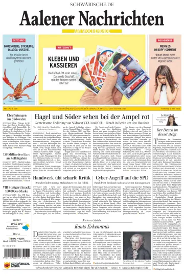 Aalener Nachrichten - 4 May 2024