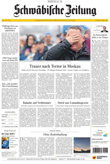 Schwäbische Zeitung (Biberach) - 25 Mar 2024