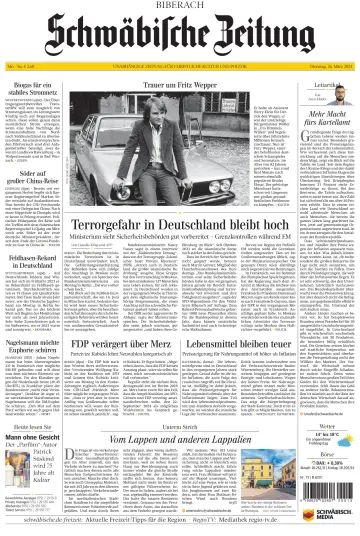 Schwäbische Zeitung (Biberach) - 26 Mar 2024