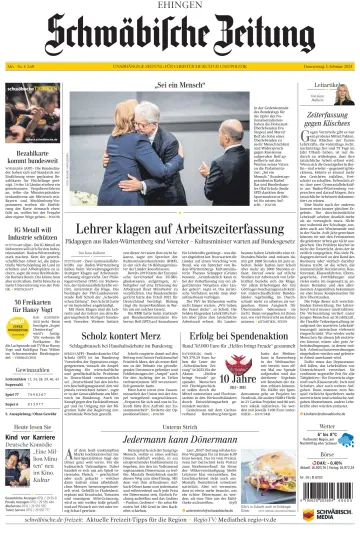 Schwäbische Zeitung (Ehingen) - 1 Feb 2024