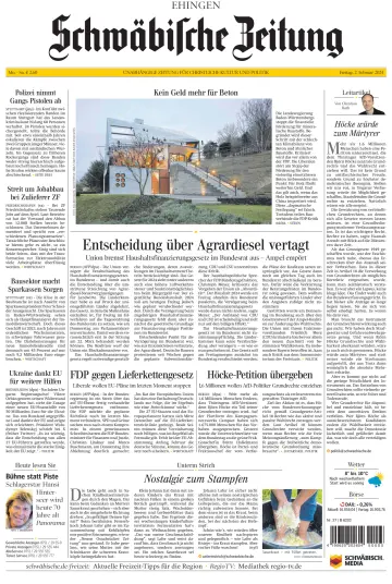 Schwäbische Zeitung (Ehingen) - 2 Feb 2024