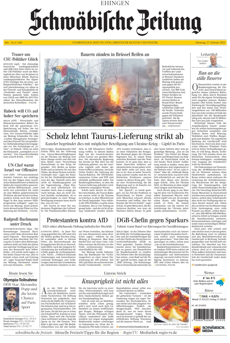 Schwäbische Zeitung (Ehingen)