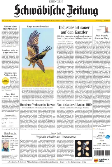 Schwäbische Zeitung (Ehingen) - 4 Ebri 2024