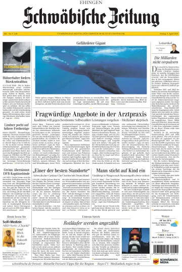 Schwäbische Zeitung (Ehingen) - 05 apr 2024