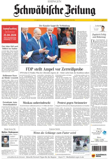 Schwäbische Zeitung (Ehingen) - 23 四月 2024