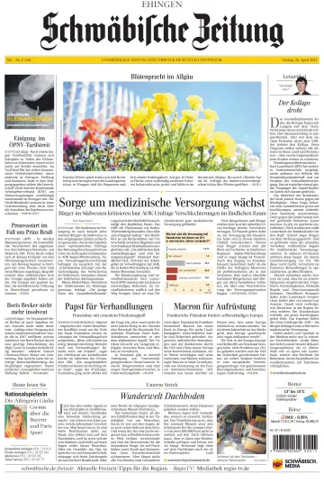 Schwäbische Zeitung (Ehingen) - 26 апр. 2024