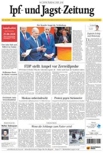 Ipf- und Jagst-Zeitung - 23 апр. 2024