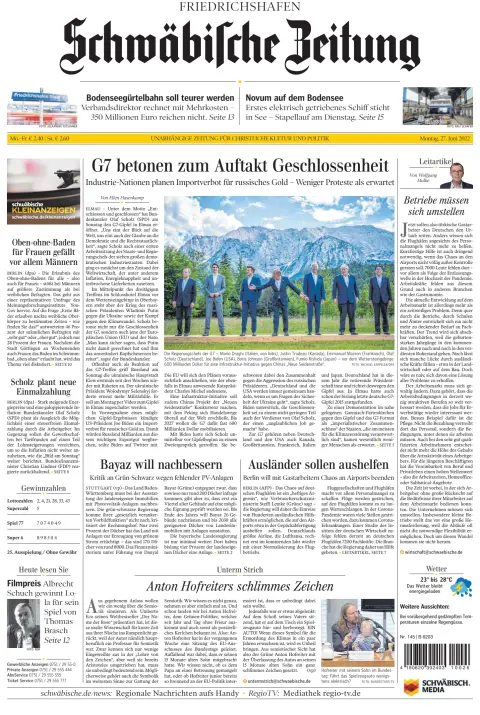Schwaebische Zeitung (Friedrichshafen)