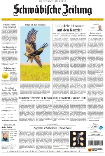 Schwäbische Zeitung (Friedrichshafen) - 4 Ebri 2024