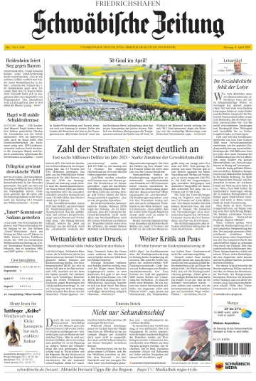 Schwäbische Zeitung (Friedrichshafen) - 08 Apr. 2024