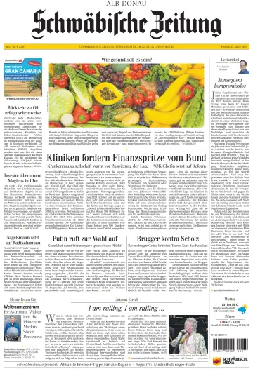 Schwäbische Zeitung (Alb-Donau) - 15 Mar 2024