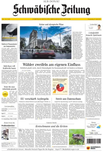 Schwäbische Zeitung (Alb-Donau) - 11 4月 2024