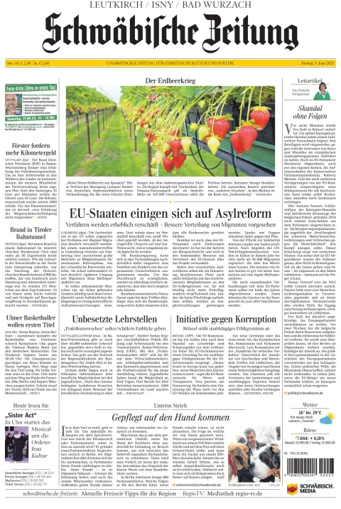 Schwäbische Zeitung (Leutkirch / Isny / Bad Wurzach)
