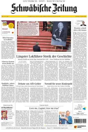Schwäbische Zeitung (Leutkirch / Isny / Bad Wurzach) - 23 Jan 2024