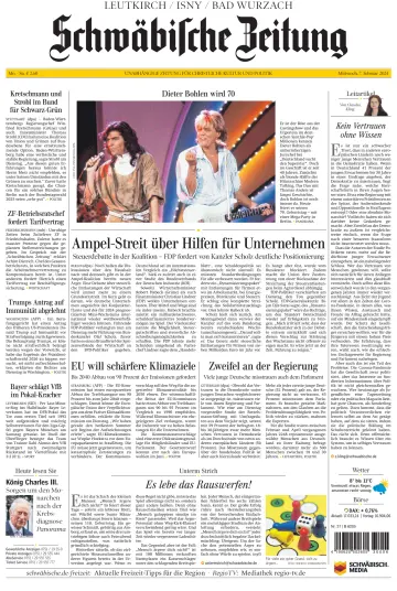 Schwäbische Zeitung (Leutkirch / Isny / Bad Wurzach) - 7 Feb 2024