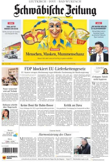 Schwäbische Zeitung (Leutkirch / Isny / Bad Wurzach) - 10 Feb 2024