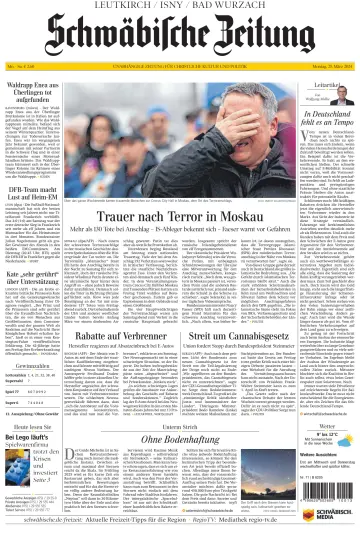 Schwäbische Zeitung (Leutkirch / Isny / Bad Wurzach) - 25 Mar 2024